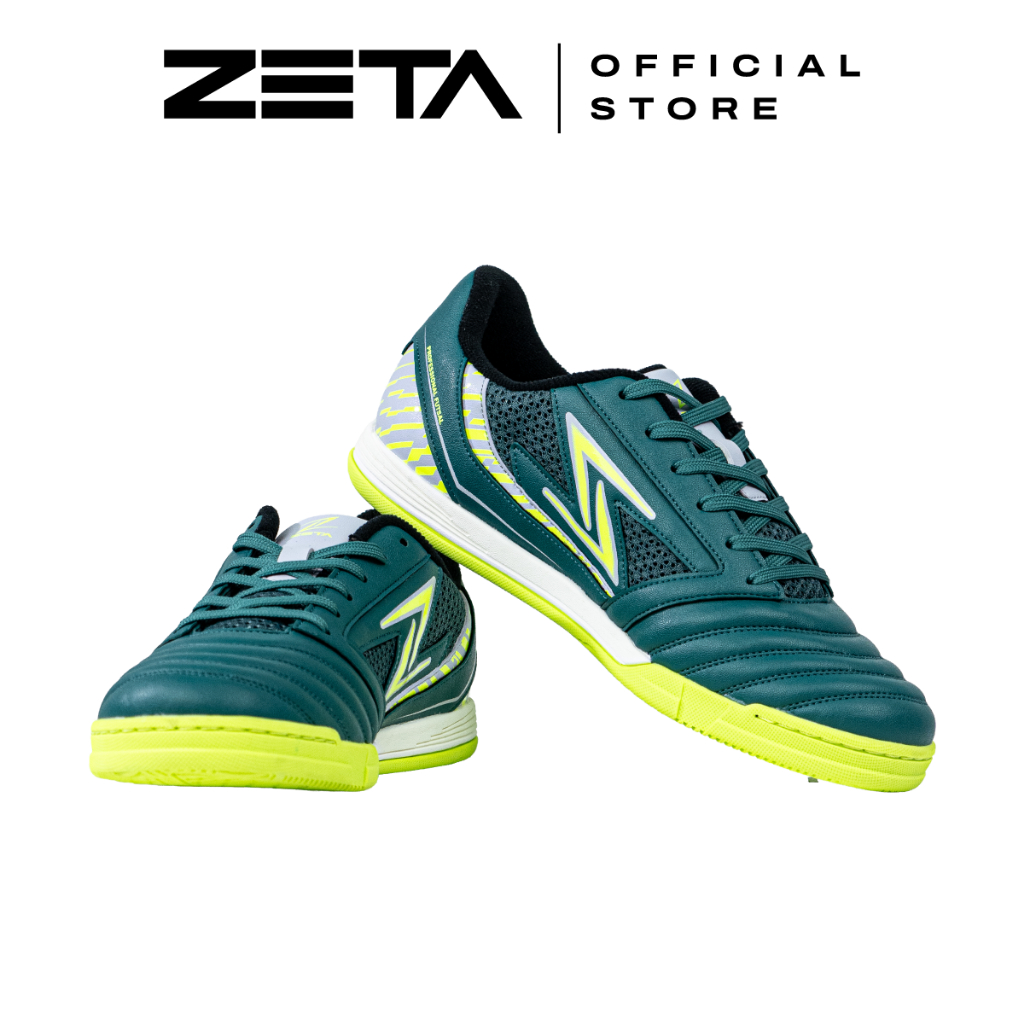 ZETA ซีต้า รองเท้าฟุตซอล รุ่น ATOMIC-EDGE* ZTFFS02GG GREEN/ GREEN เบา ทน เกาะสนามดี เคลื่อนไหวมั่นใจ* — صورة 4