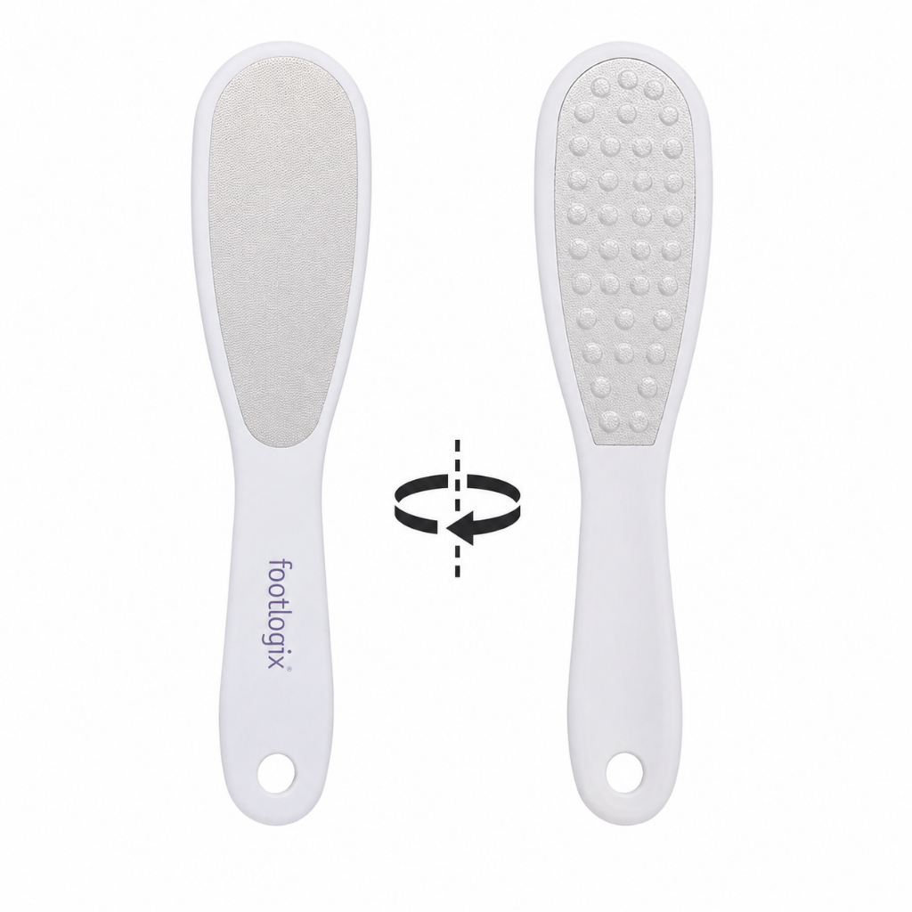 Footlogix At Home Foot File ไม้ขัดส้นเท้าสแตนเลส ส้นเท้าแตก ขจัดเซลล์ผิวตาย