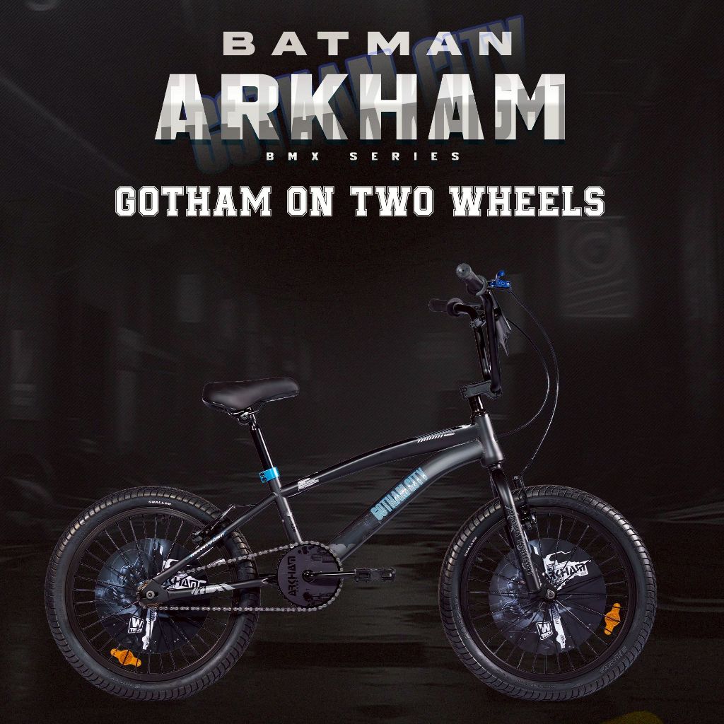 จักรยานเด็ก BMX Coyote ลาย Batman Arkham 20"