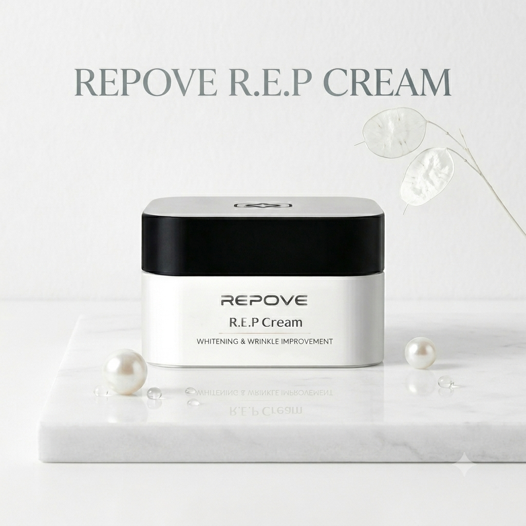 REPOVE R.E.P CREAM ผลิตภัณฑ์ครีมบำรุงผิวหน้า เทคโนโลยี Hydroethosome และ Hydropartisome