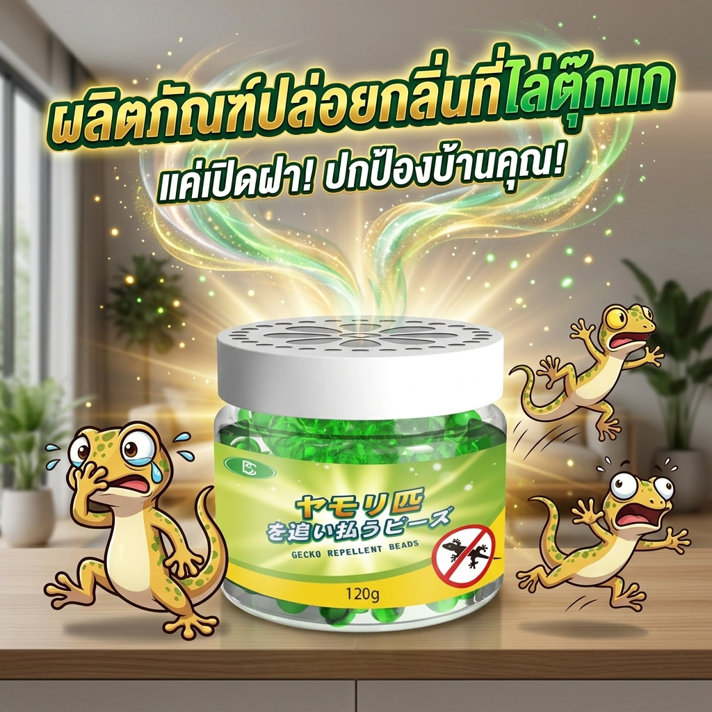 🦎ซื้อ 1 แถม 1🦎SLB ไล่จิ้งจก ยาฆ่าจิ้งจก ยาไล่จิ้งจก ไล่ตุ๊กแก ปลอดภัยสำหรับหญิงตั้งครรภ์ เด็ก ยาไล่ตุ๊กแก กลิ่นขับไล่