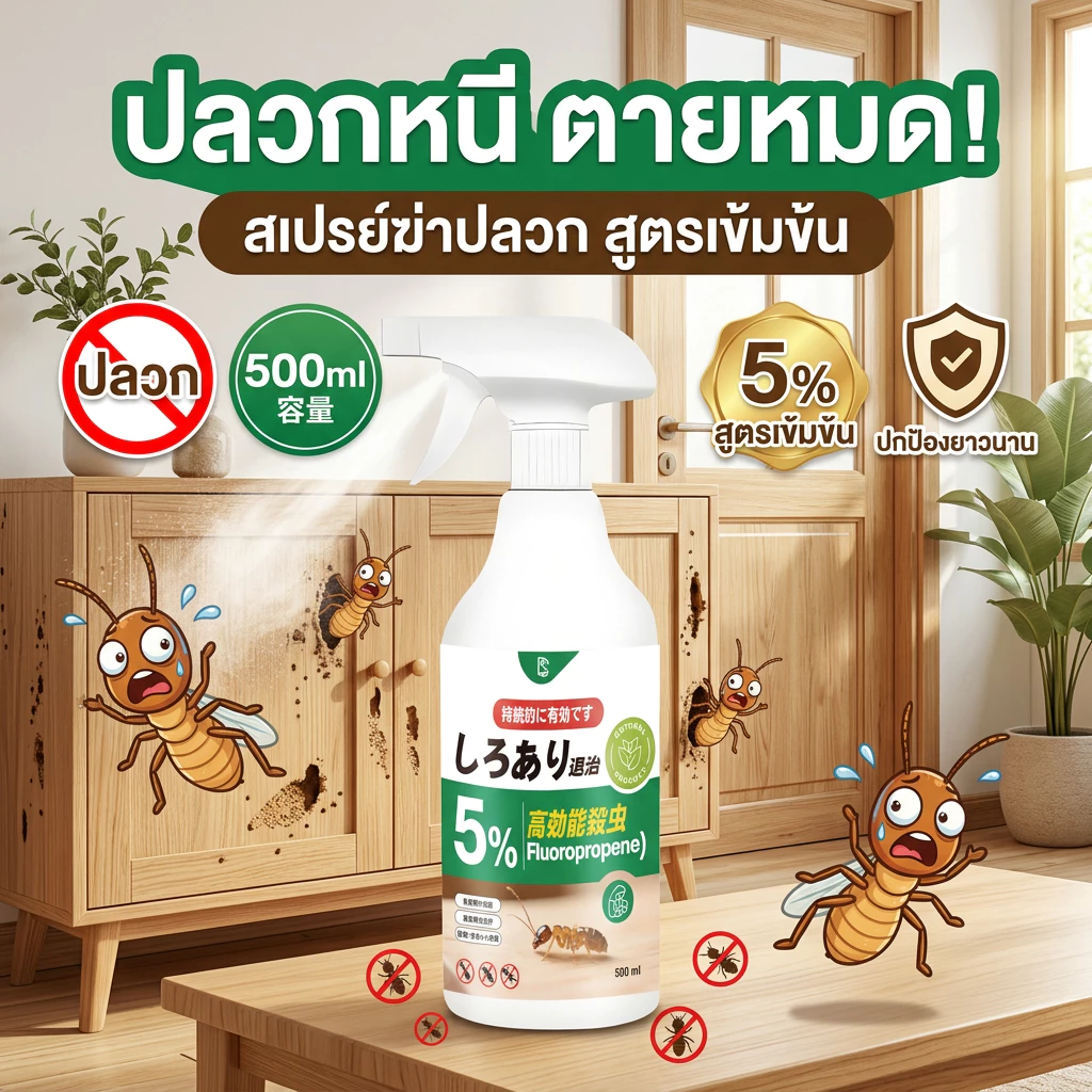 🐜จัดส่งวันเดียวกัน✨กำจัดมด ยาฆ่าปลวก ไล่มด ฉีดปุ๊บฆ่ามด ได้ผลทันที กำจัดปลวก ยากำจัดมด