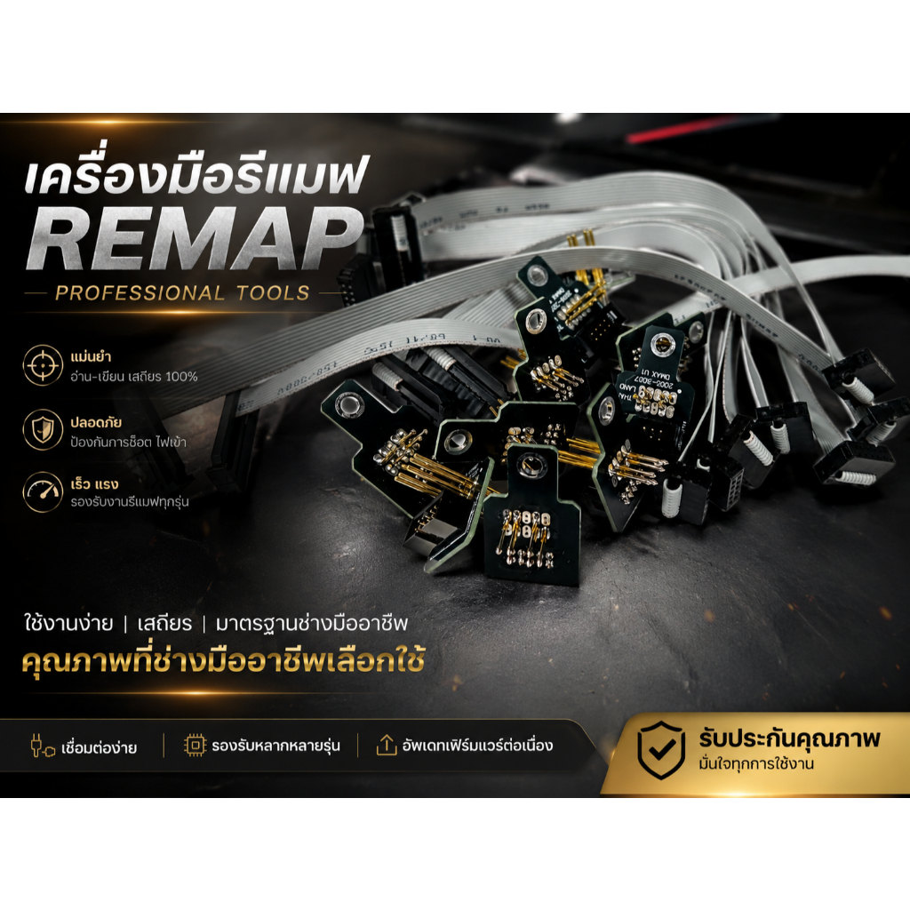อุปกรณ์รีแมฟ โพรบกดดูดไฟล์ DMAX U1 2005-2007