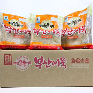 ยกลัง โอเด้งเกาหลี 1 ลัง 10 ถุง ออมุกเกาหลี ปลาแผ่น สินค้าแช่แข็ง 어묵 오뎅 KOREAN FISH CAKE