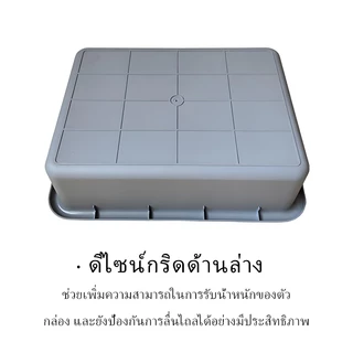 ถาดเก็บจานชามพลาสติก PP ทนทาน ใช้ในโรงแรมและร้านอาหาร