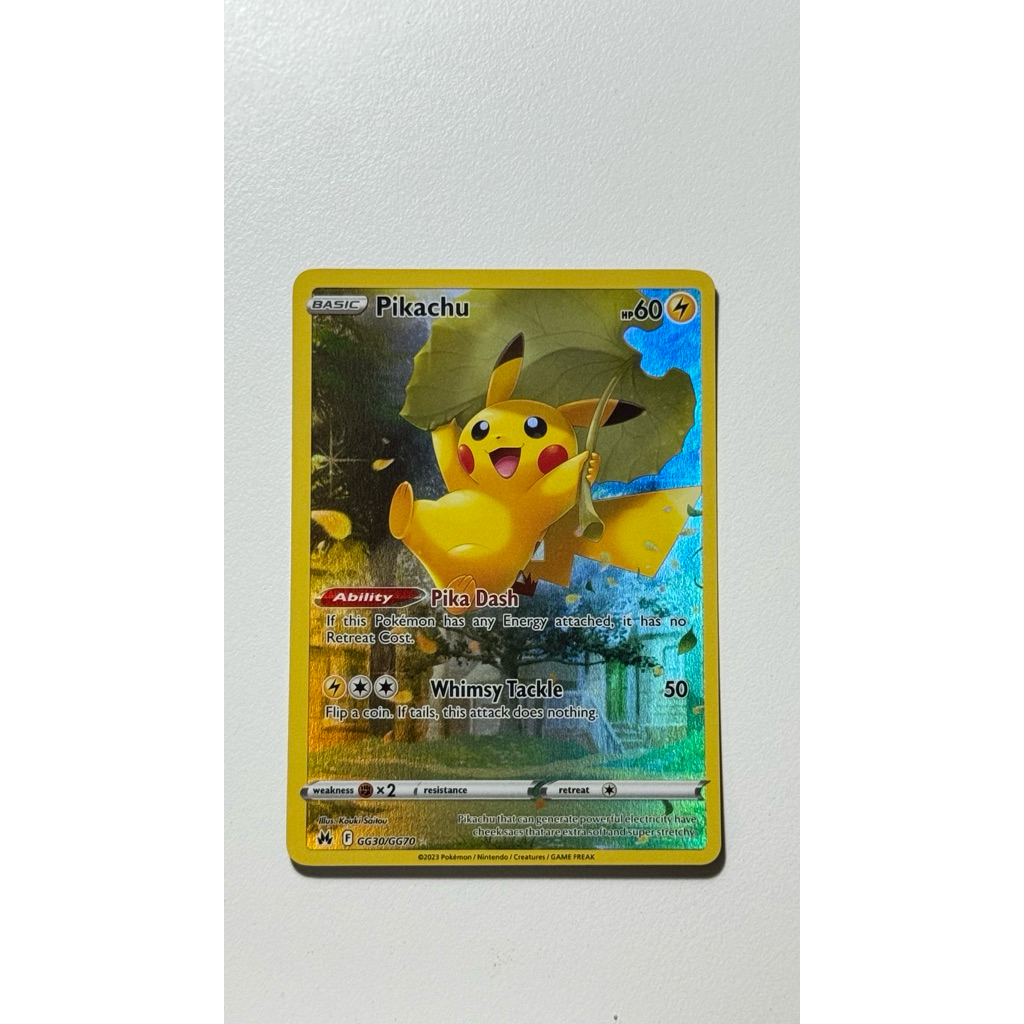 Pikachu GG30/GG70 Crown Zenith