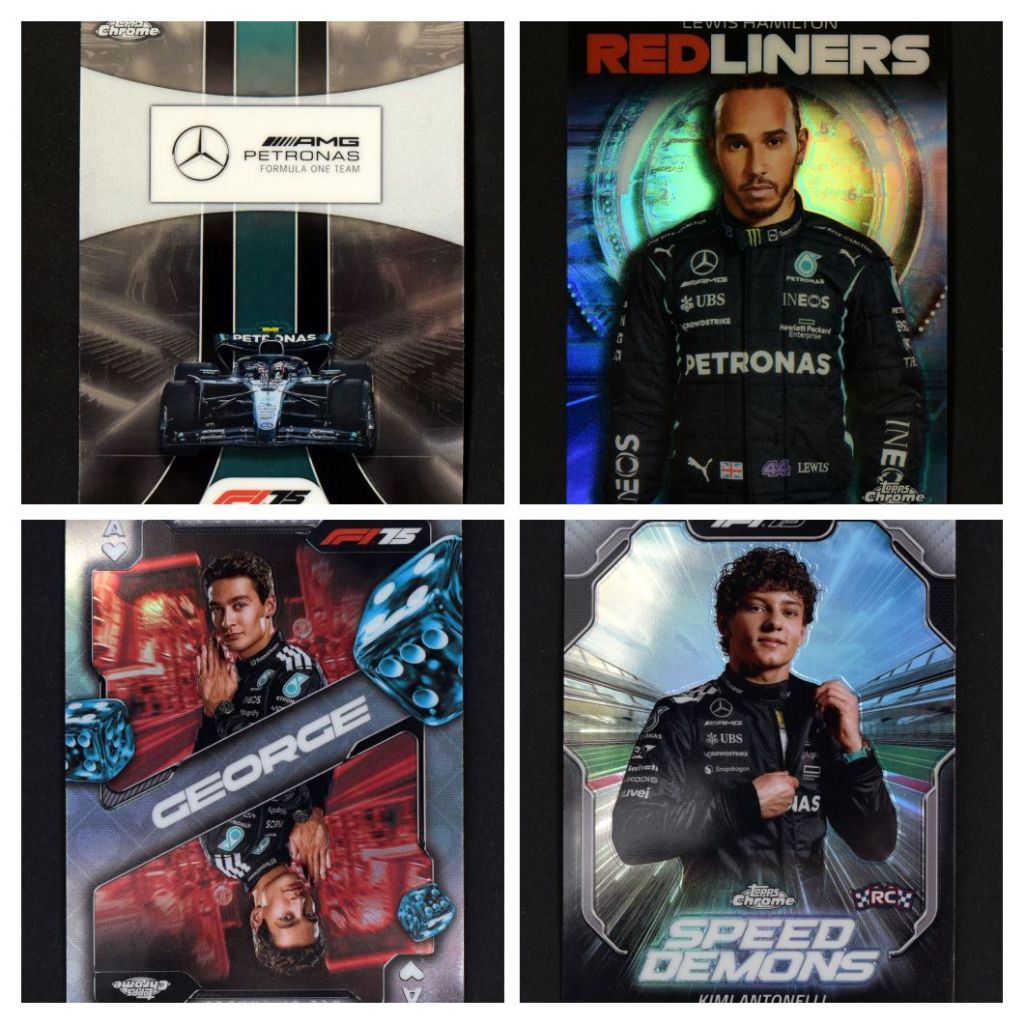 การ์ดฟอร์มูล่าวัน Topps Formula 1 F1 Mercedes-AMG PETRONAS F1