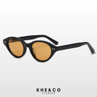 KHE&CO | Envoy แว่นกันแดดทรงแคทอาย กันแดดUV400 ฟรีซองหนัง+ผ้าเช็ดเลนส์