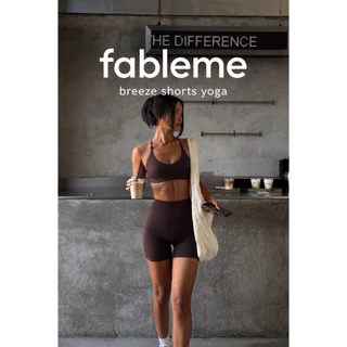 FABLEME | BREEZE SHORTS YOGA PANTS กางเกงออกกำลังกายโยคะขาสั้น