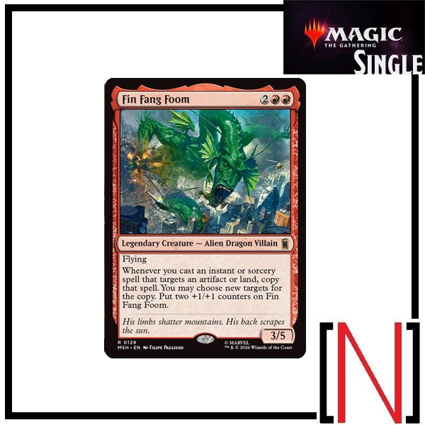 [MTG][Single][MSH] Fin Fang Foom ระดับ Rare [ภาษาอังกฤษ]