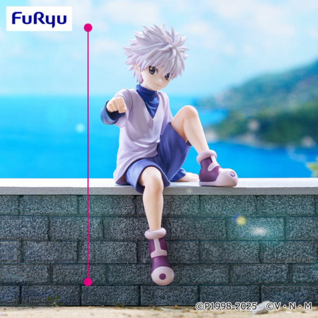 (พร้อมส่งงานแท้💯%) คิรัว โซลดิกซ์ ฮันเตอร์ × ฮันเตอร์ HunterXHunter Killua Zoldyck Furyu Noodle Stopper Figure