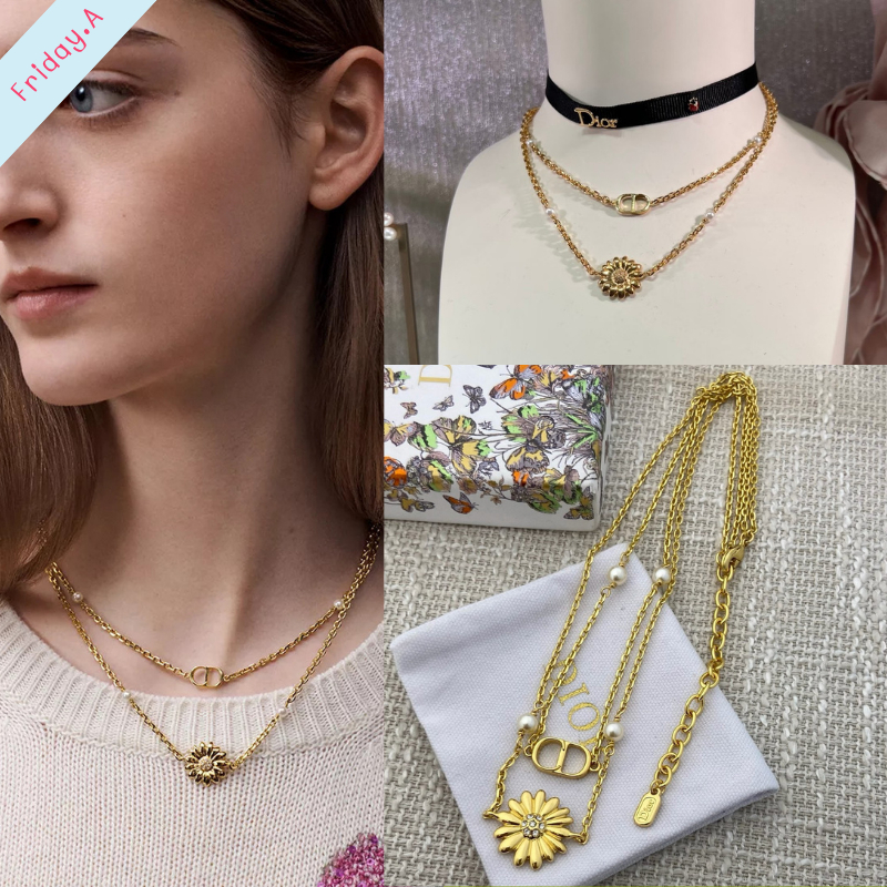 (D265) สร้อยคอ D [มาใหม่ชนช้อป!] สวยตาแตก ดีเทลน่ารัก สวยตรงปก 100% ไม่ต้องลุ้น♡