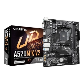 MAINBOARD (เมนบอร์ด) GIGABYTE A520M K V2 (REV. 1.2) - AMD SOCKET AM4 DDR4 MICRO-ATX