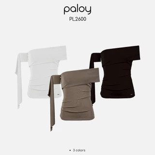 Paloy - PL2600 เสื้อปาดไหล่ ดีเทลสอดแขน อะไหล่ paloy