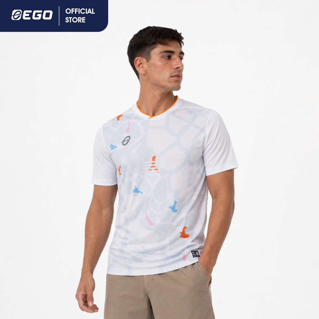 EG5170 เสื้อฟุตบอลคอวีพิมพ์ลาย ZOOTOPIA LEOXEL (EGO SPORT)