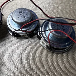 ลำโพง 40 มม. 4Ω 3W แม่เหล็กนีโอไดเมียมแรงสูง ฟูลเรนจ์ Full Range พร้อมสาย สำหรับลำโพงบลูทูธซ่อมลำโพง