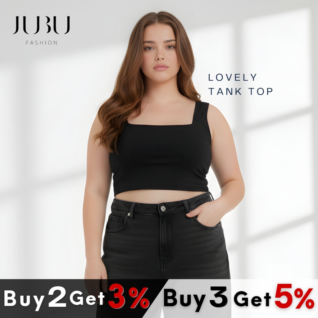 JUBUFASHION เสื้อครอปคอเหลี่ยมแขนยาว ผ้าเรย่อน เสื้อสาวอวบ ผ้านุ่ม ยืด อก34-50นิ้ว ส่งด่วน#500