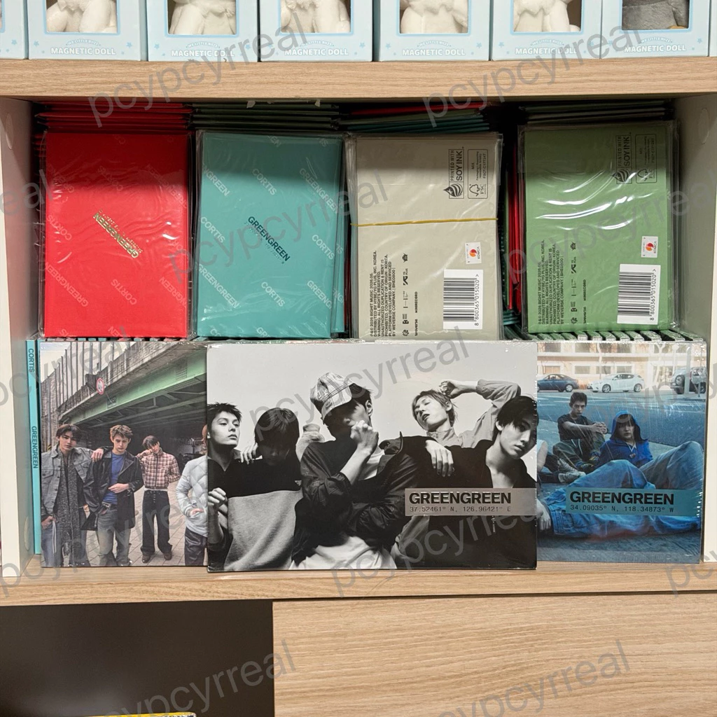 [พร้อมส่ง] อัลบั้ม ไม่แกะซีล Cortis - The 2ND EP [GREENGREEN]เลือกปกได้