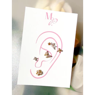 More Than Piercing: Spring Floral Set *waterproof* (5 pcs)