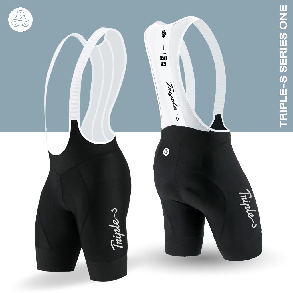TRIPLE-S BIB SHORT กางเกงเอี๊ยมปั่นจักรยาน