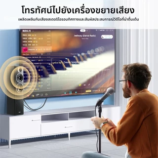 สายAUX 3.5mm to 2RCA สายสัญญาณเสียง AUX เข้า1ออก2 สายยาว 1.5M 3M 5M