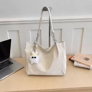 กระเป๋าผ้า Tote bag กระเป๋าโท้ทหนังแฟชั่นสำหรับผู้หญิง กระเป๋าสะพายไหล่หรูหราและอินเทรนด์