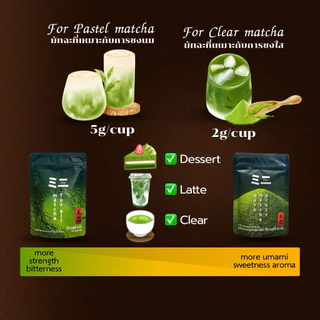 Mini Pure Plus ขนาด 50g และ 100g ผงมัทฉะแท้ 100%