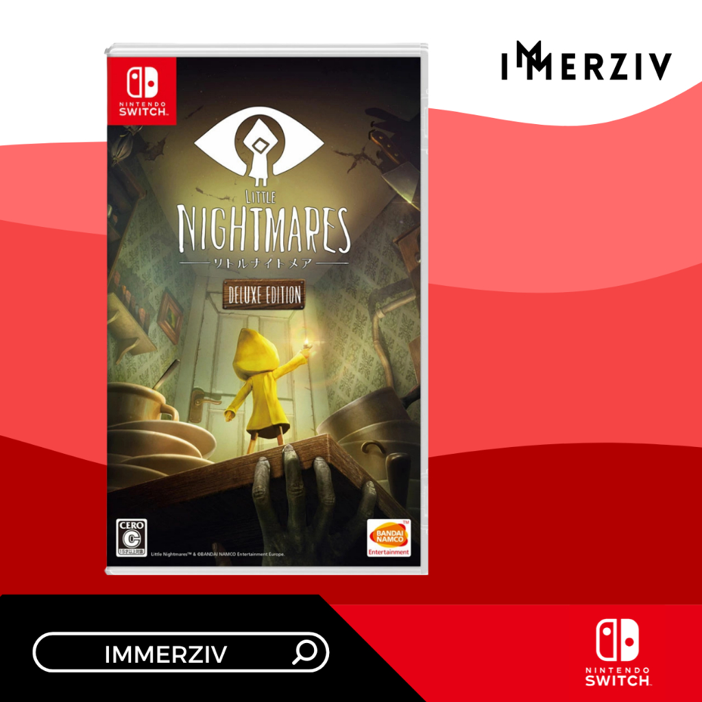 (พร้อมส่ง) SWITCH LITTLE NIGHTMARES DELUXE EDITION (R2/JP) (GAME) (ENG) (BY IMMERZIV)