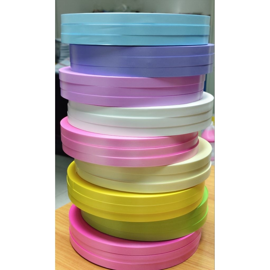 ริบบิ้นพับเหรียญ ตราระฆัง เบอร์ 2 ยาว 300-320หลา คุณภาพดี