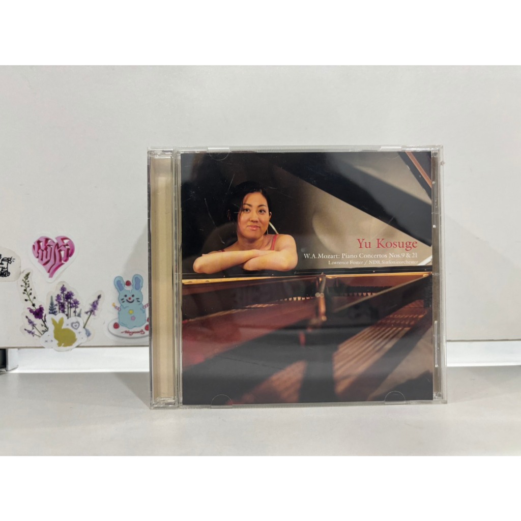 1 CD MUSIC  ซีดีเพลงสากล   Yu Kosuge W.A. Mozart: Piano Concertos Nos.9 & 21     (D7E77)