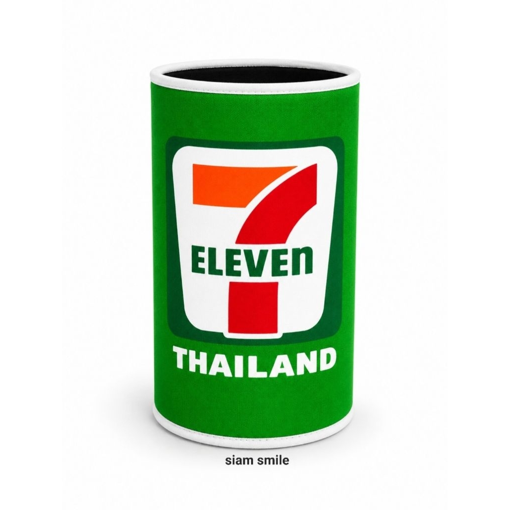 7 11 ปลอกนวมเบียร์ โฟมใส่เบียร 7 eleven beer bottle holder Koozie multi colour