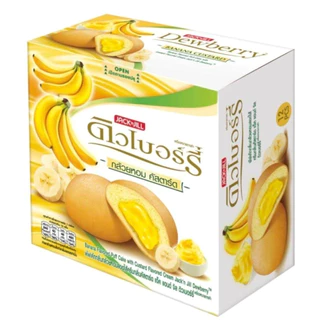 ดิวเบอร์รี่พัฟเค้ก (15กรัมX12ซอง) กล่อง