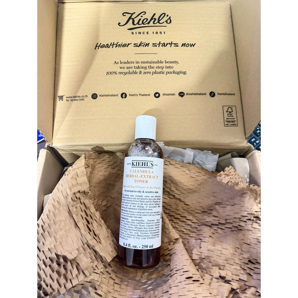 Kiehl's - Calendula Herbal-Extract Toner Alcohol-Free 250ml 🌼 ซื้อมายังไม่ได้ใช้