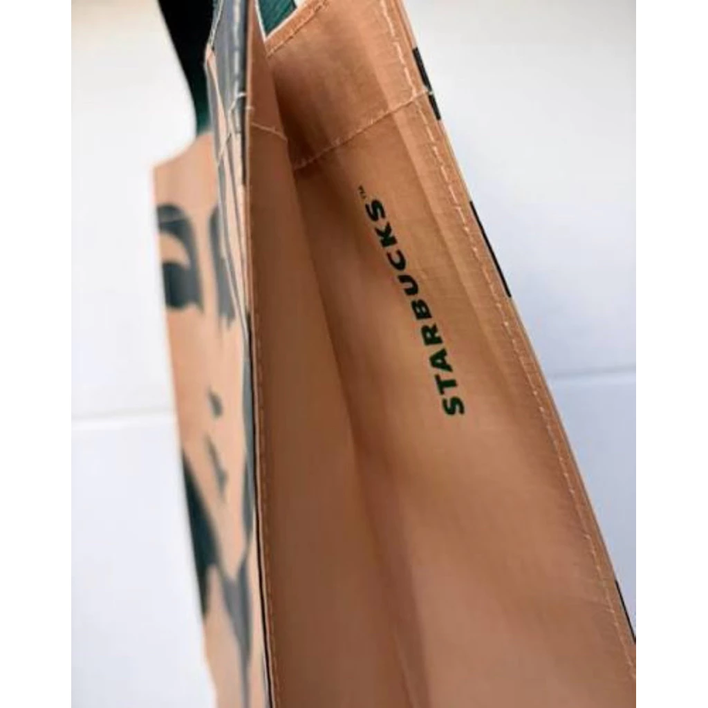 ถุงช้อปปิ้ง Starbucks Brown Shopping Bag thumbnail 3