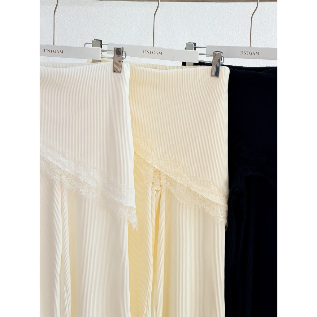 OVERLAY PANTS ⌛️ กางเกงแต่งผ้าคาด Unigam