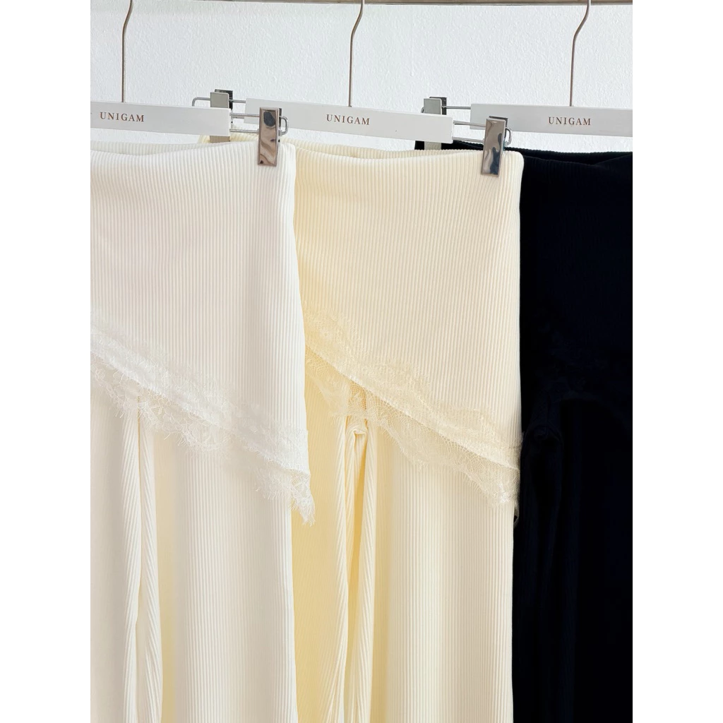 OVERLAY PANTS ⌛️ กางเกงแต่งผ้าคาด Unigam