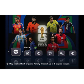 แผ่นเกมส์ PES 2026 V.2 World Cup Plastation 2 คุณภาพสูง ราคาถูก