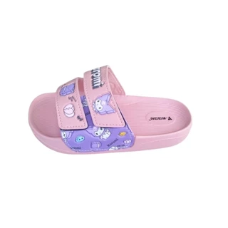 Y-ROON รองเท้าแตะแบบสวม ปรับสายได้ Kuromi-Y77 รองเท้าลิขสิทธิ์แท้ ไซส์ 24-29/30-35 *พร้อมส่ง