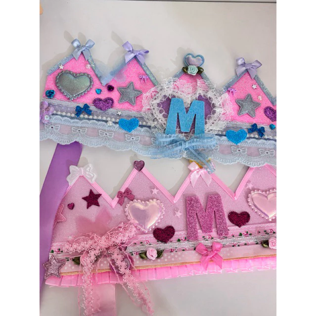 Written by - Customized Paper Crown มงกุฎกระดาษสำหรับปาร์ตี้ วันเกิด