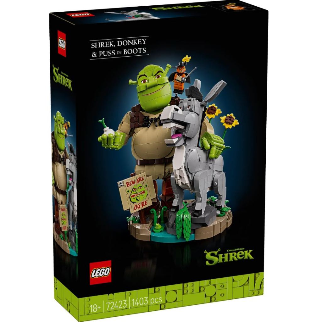 LEGO® Shrek: Shrek, Donkey & Puss in Boots 72423