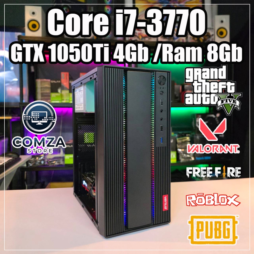 คอมพิวเตอร์ประกอบ เล่นเกมส์ Core-i7 /Ram 8Gb  GTA V /Valorant /Freefire /Pubg /Roblox สินค้าคุณภาพ จัดส่งรวดเร็ว