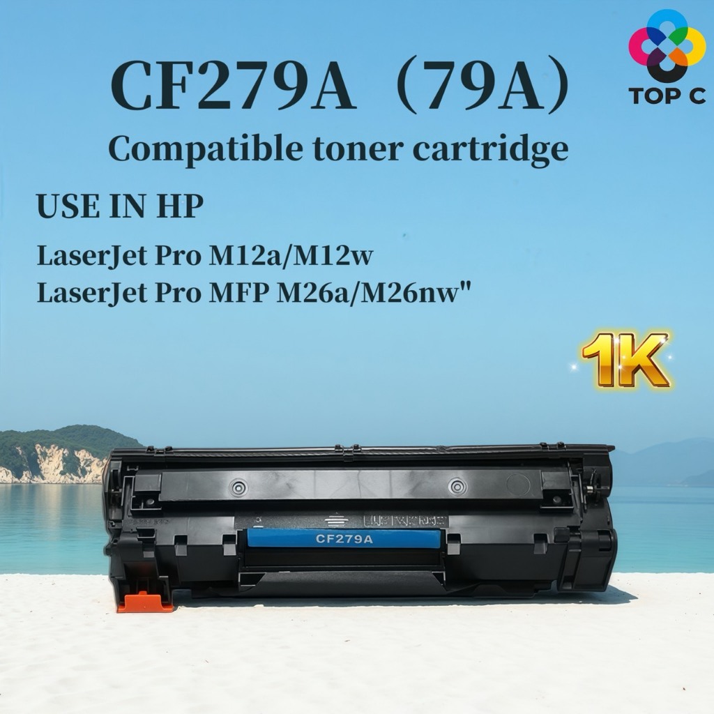หมึกเทียบเท่า CF279A/HP 79A/CF279/79A/CF-279A HP LaserJet Pro M12 series/MFP M26 series