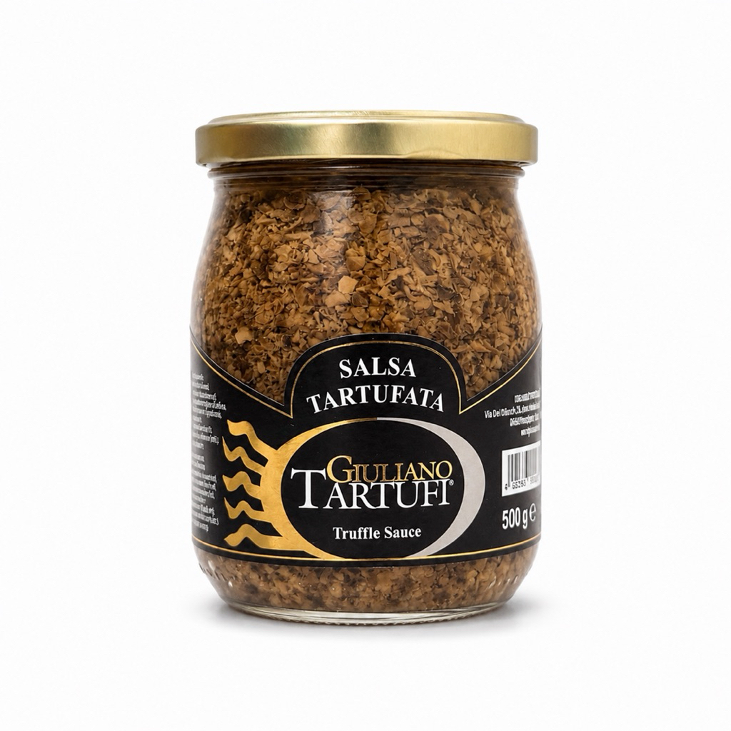 ซอสเห็ดทรัฟเฟิล จูเลียโน่ ทาร์ทูฟี Truffle Sauce Giuliana Tartufi 500 กรัม