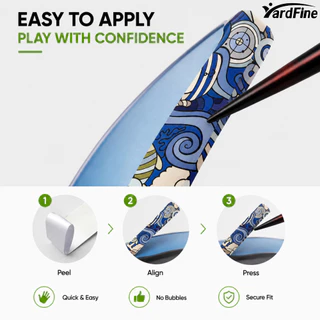 Pickleball Paddle Edge Strip Protective Sticker- Racket สติกเกอร์ติดขอบกันรอยไม้พิคเคิลบอล