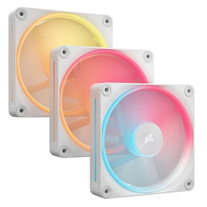 CORSAIR iCUE LINK LX120-R RGB 120mm PWM Reverse Fans Starter Kit