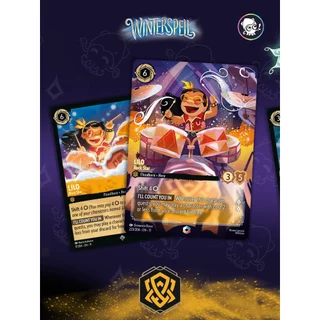 [พร้อมส่ง/ส่งด่วน!][Disney Lorcana ENG][Booster Pack][x1pack(12cards)] Winterspell - การ์ดแท้ภาษาอังกฤษ