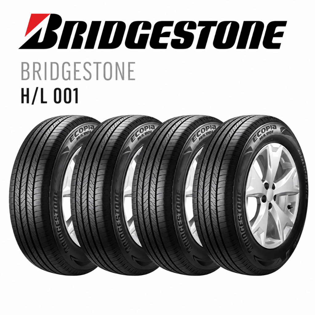 ส่งฟรี |ยางรถยนต์ BRIDGESTONE 235/65 R17 รุ่น ECOPIA HL001 ขอบ17 ประหยัดน้ำมัน ยางใหม่ ปี2025 [ราคา 