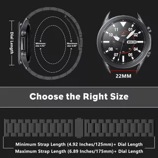 สําหรับ Black Shark GS3/GS3 Ultra Smart Watch Strap สายรัดข้อมือโลหะสแตนเลส Men Band