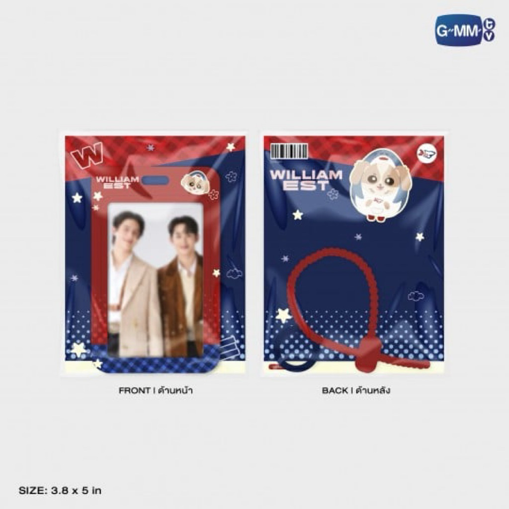 (พร้อมส่ง) WESLEY CHARACTER CARD HOLDER WITH PHOTOCARD