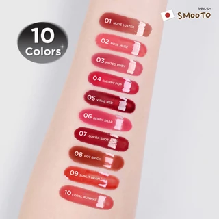 SMOOTO Official BOX SET สมูทโตะ อินสตาแกลม แฟลช ทินท์ [BOX SET LYKN 10 เฉดสี]